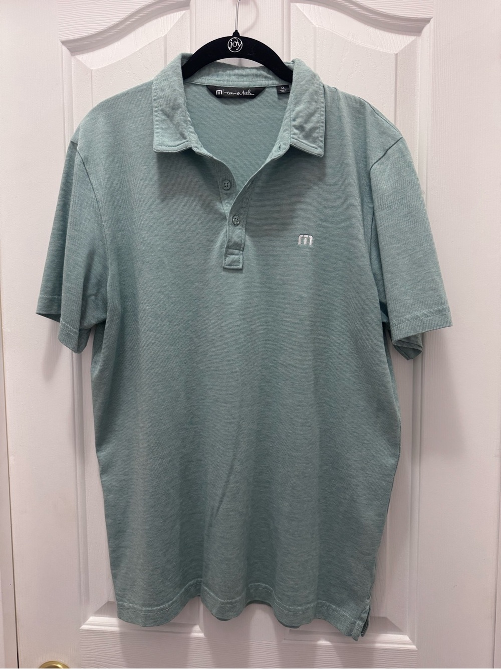Travis Mathew Men’s Polo in Mint Green